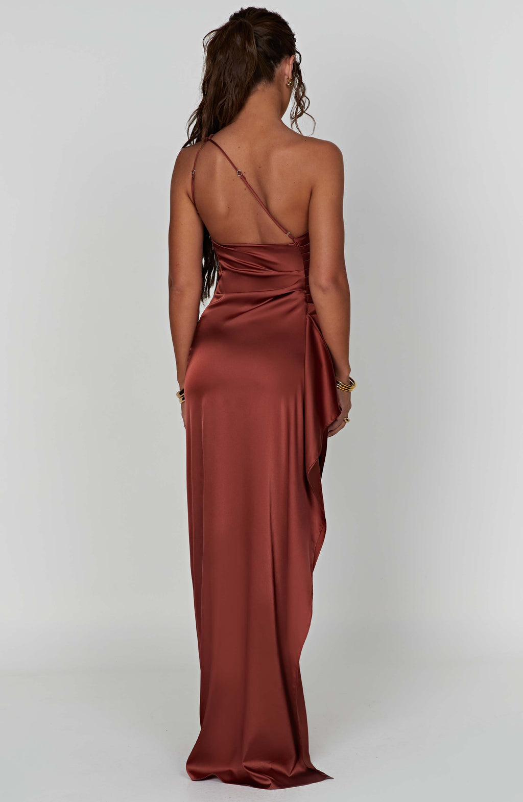 ARIEL MAXI DRESS - RUST