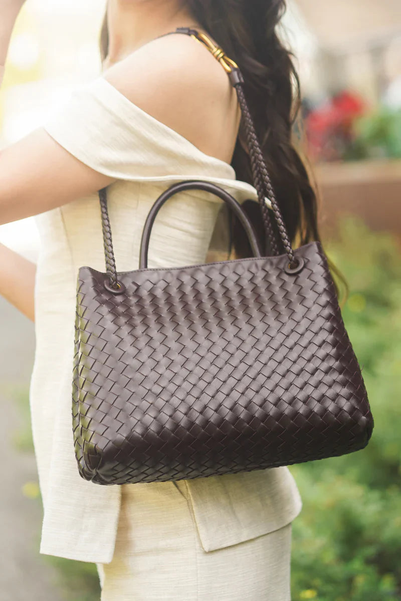 DIANA BAG - DARK BROWN