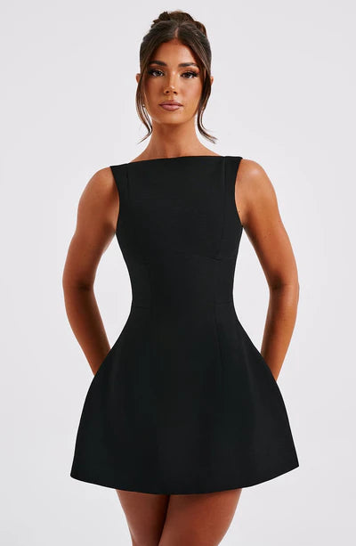 Amara Mini Dress - Black