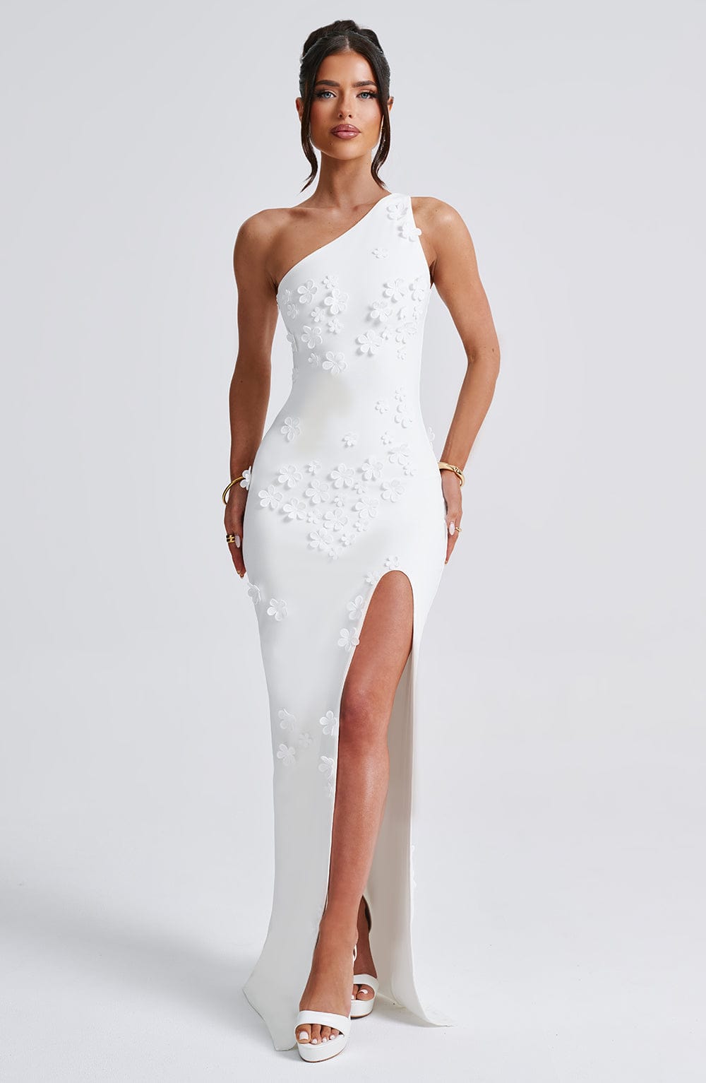 CYNTHIA MAXI DRESS - IVORY